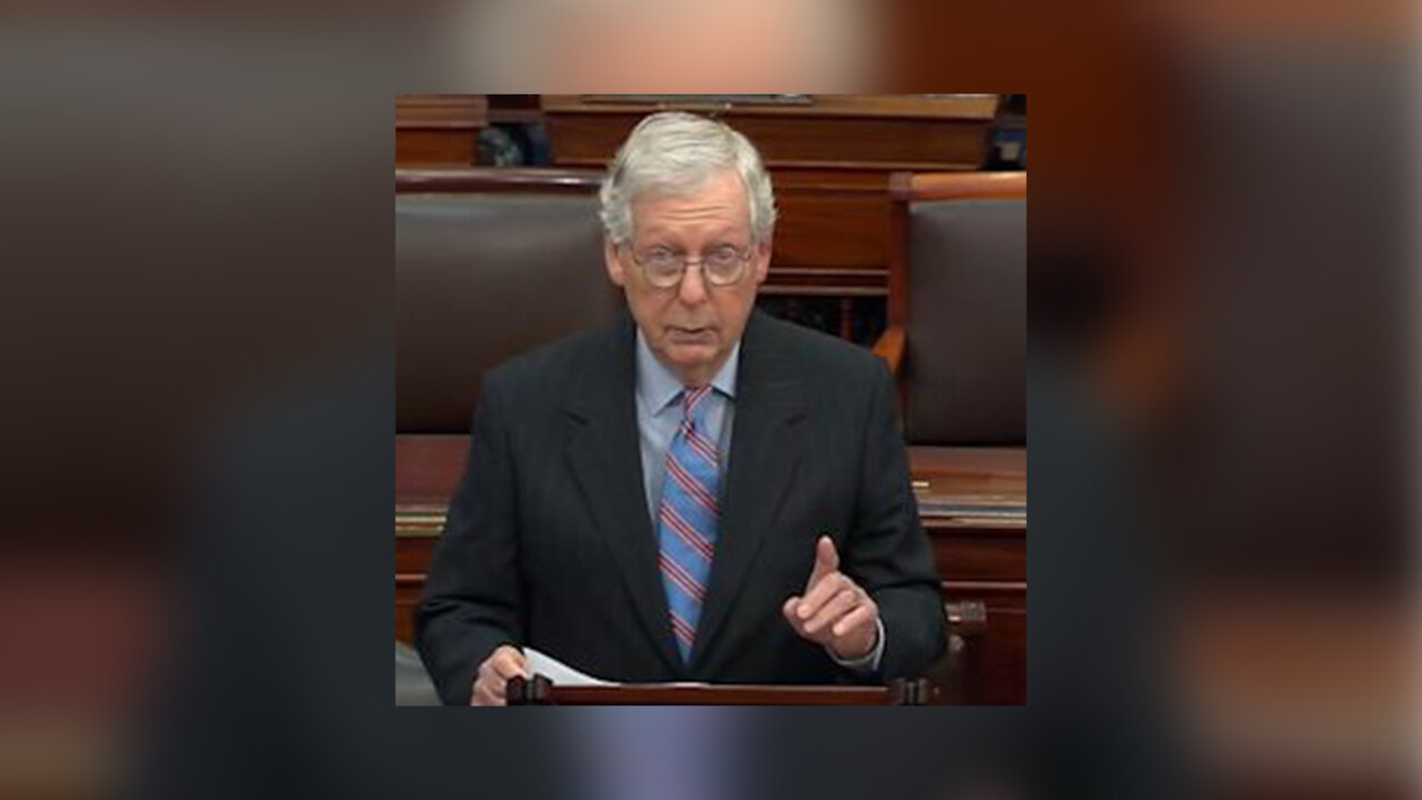 Mitch McConnell speaks out against the infrastructure bill