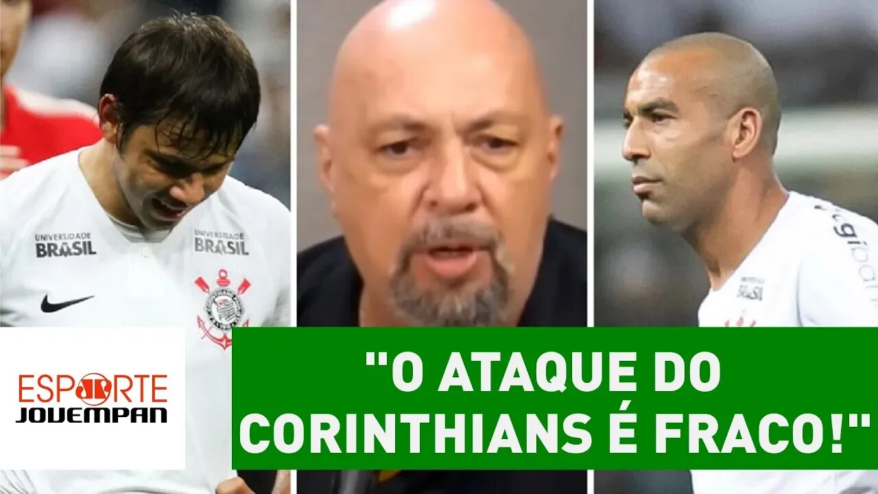 "O ATAQUE do CORINTHIANS é FRACO!", dispara Nilson Cesar