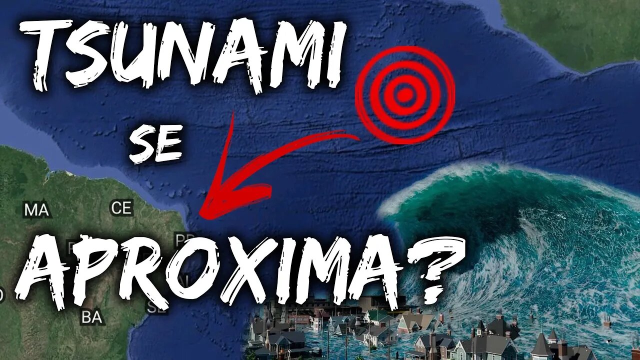 FORTE TERREMOTO no ATLÂNTICO, existe risco de Tsunami no Brasil ?