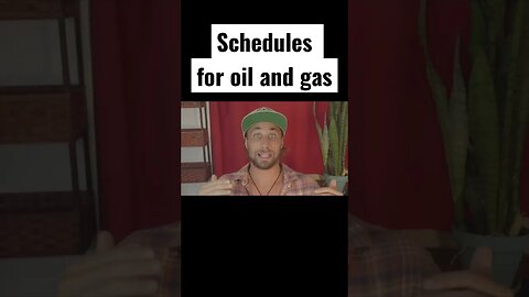 Schedules in oil and gas #pipelinediaries #books #podcast #