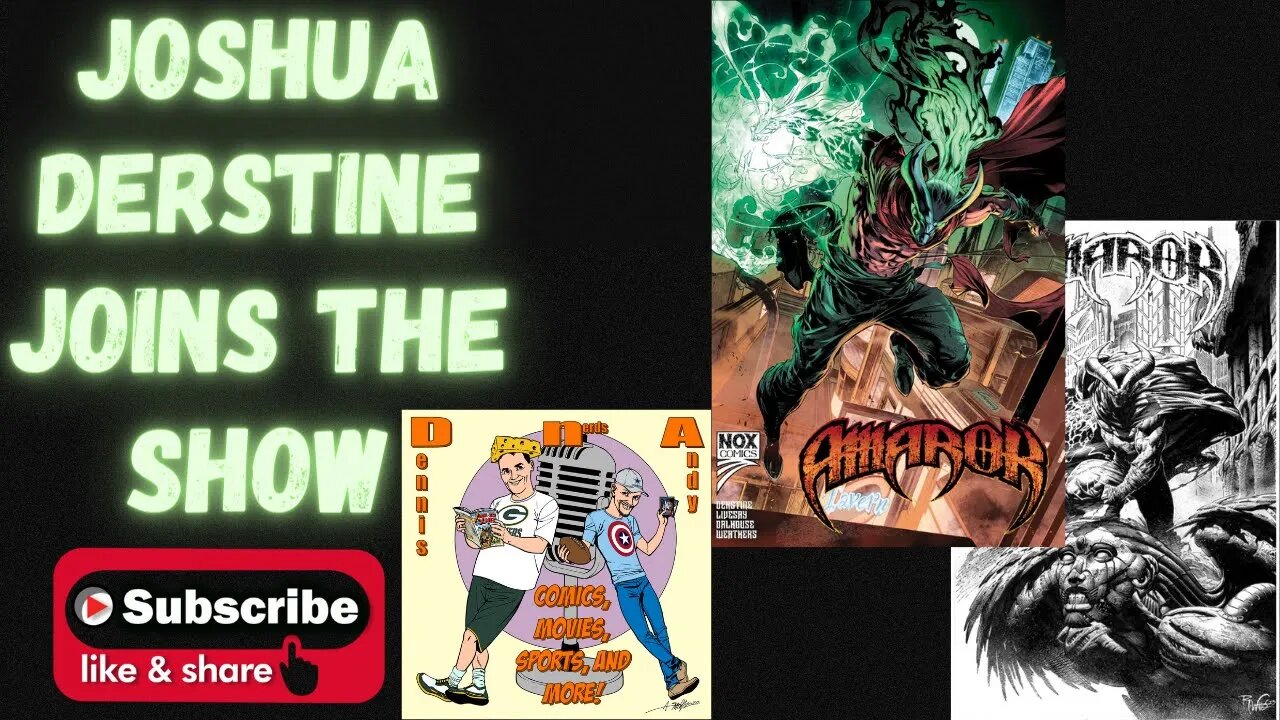 Joshua Derstine Joins the DNA Show! Join us and chat with us and our guest!