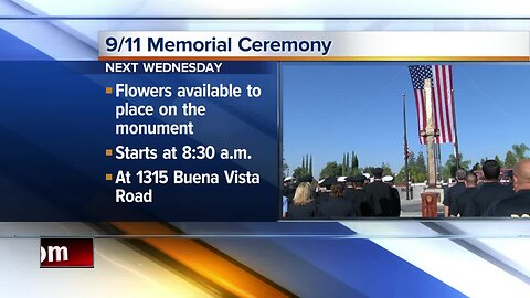 9/11 Memorial Ceremony to take place next week in Bakersfield