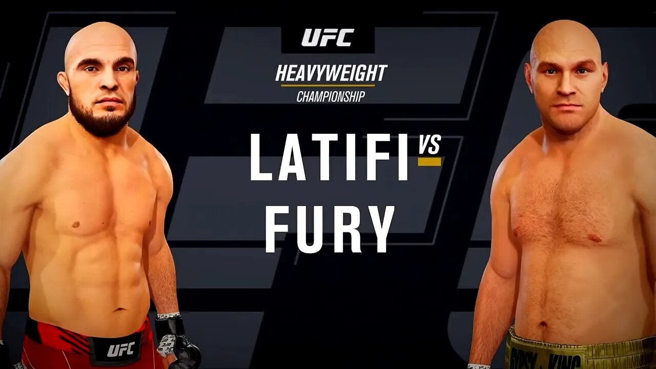 EA Sports UFC 4 Gameplay Tyson Fury vs Ilir Latifi