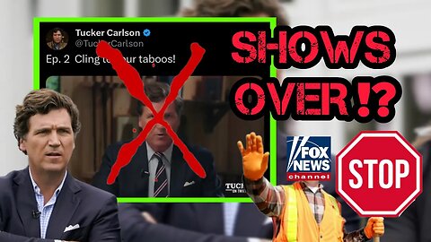 Tucker Carlson's Show Is Over?! Fox Issues CEASE and DESIST To Silence Him (Did It Work?)