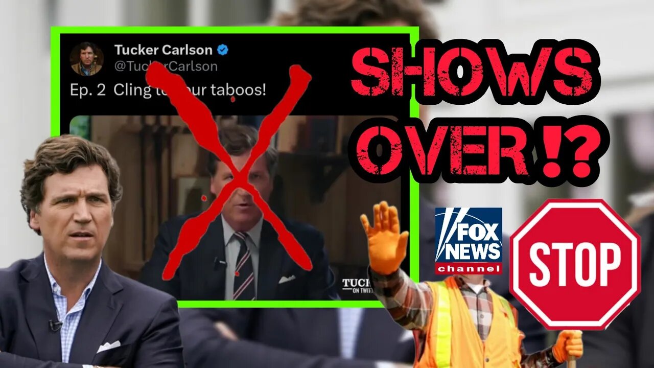 Tucker Carlson's Show Is Over?! Fox Issues CEASE and DESIST To Silence Him (Did It Work?)