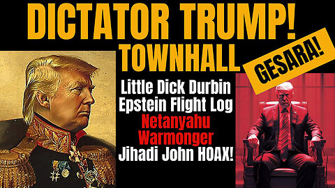 Dictator Trump Townhall - Nesara Gesara 12.7.2023