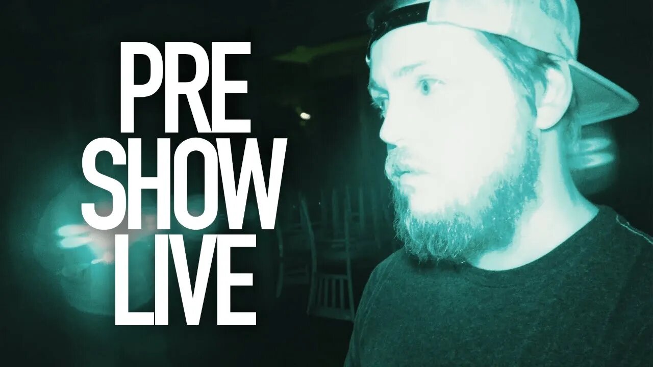 Pre Show Live | Huntsman Poltergeist | THS Social Club