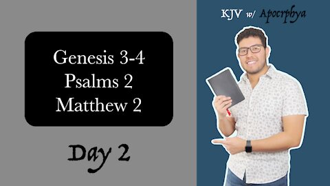 Day 2 - Bible in One Year KJV [2022]