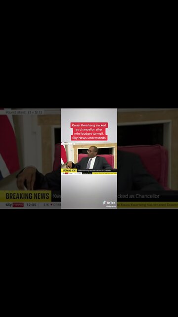Kwasi Kwarteng was dramatically sacked by Liz Truss today.