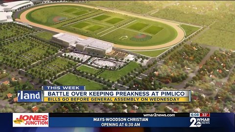 Two bills go before state senate, as battle wages to keep Preakness at Pimlico