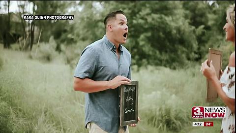 Elkhorn man finds out he's a dad; pic goes viral