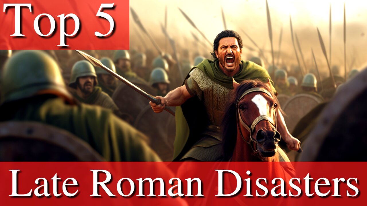 These 5 Disastrous Battles caused the Fall of Rome.