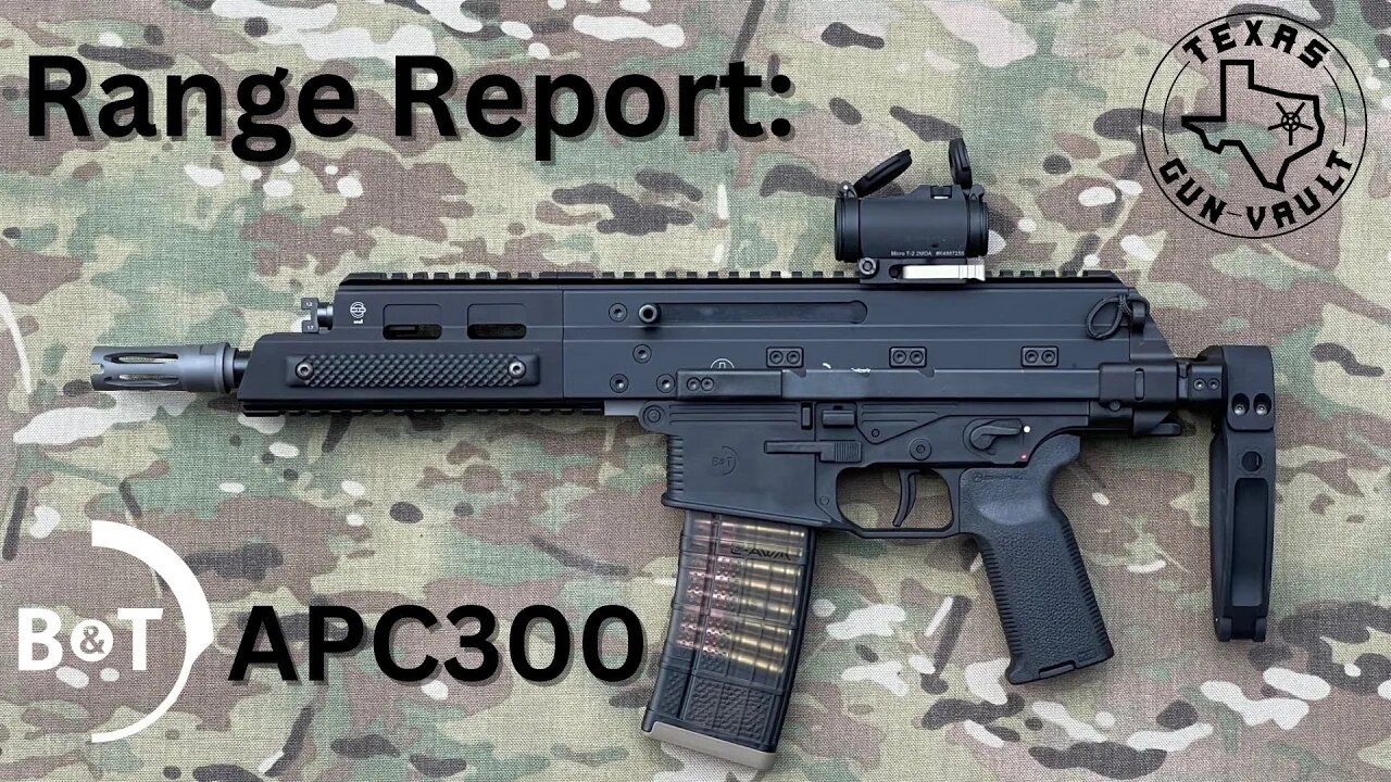 Range Report: B&T APC300 (.300 Blackout Pistol)