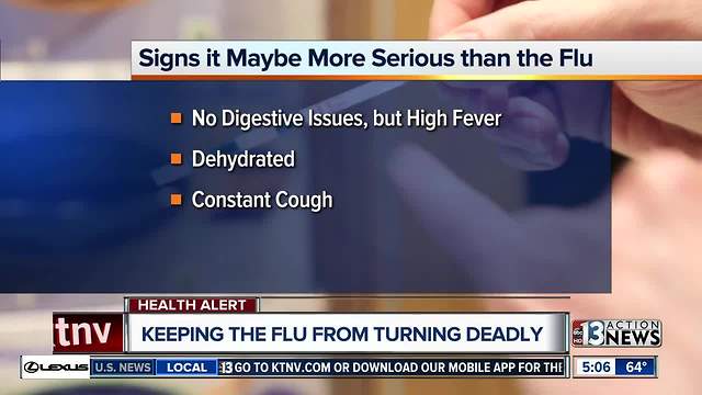 Las Vegas Doctor offers tips to determine if your flu could turn deadly