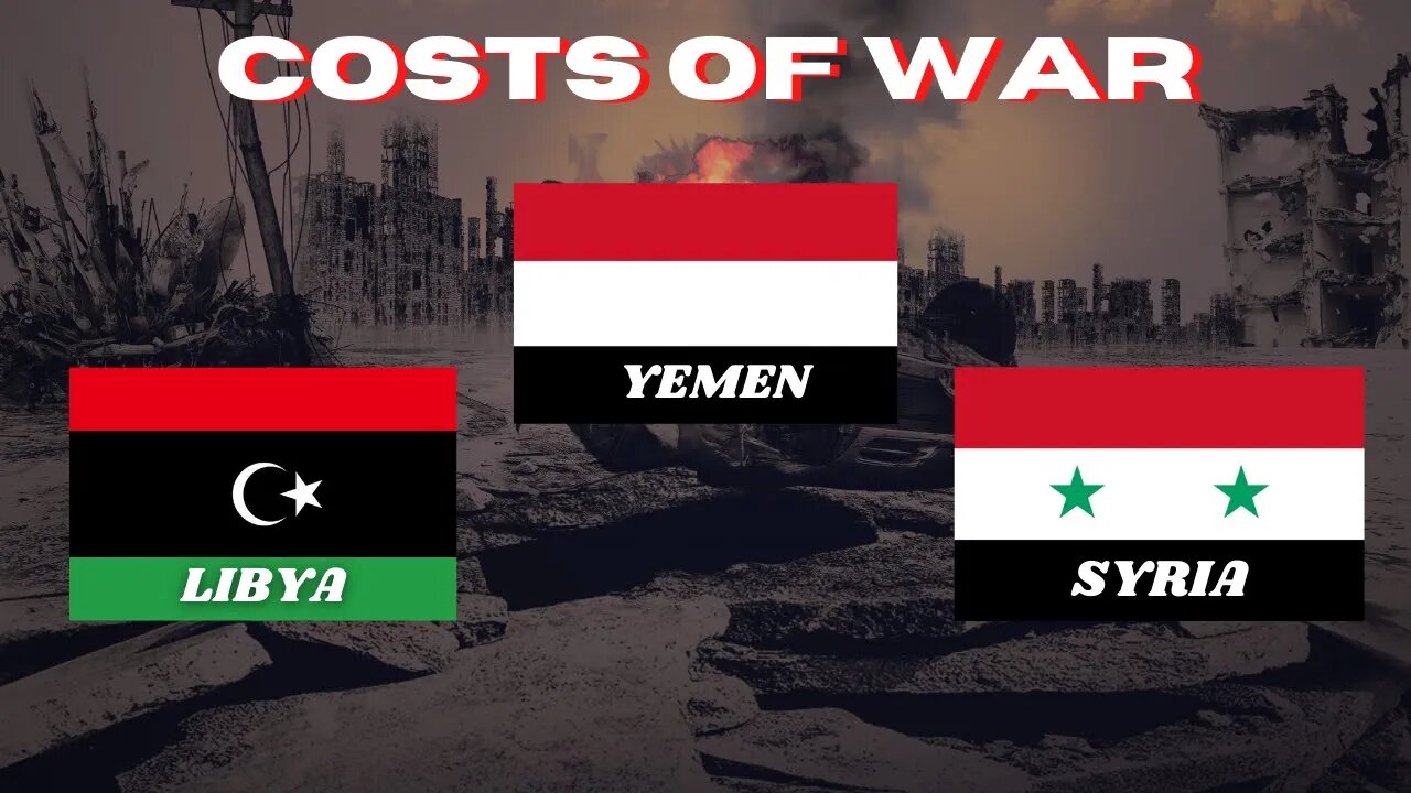 We Don't Talk About... Libya, Syria, & Yemen. Ukraine MSM coverage exposing hypocrisy in reporting.