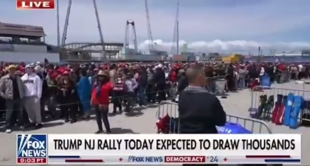 Trump Supporters Wait Days In Line For Trump NJ Rally