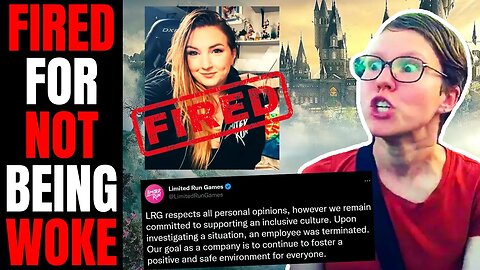 Woke Gaming Company FIRES Woman For Following Conservatives | Limited Run Games BENDS THE KNEE