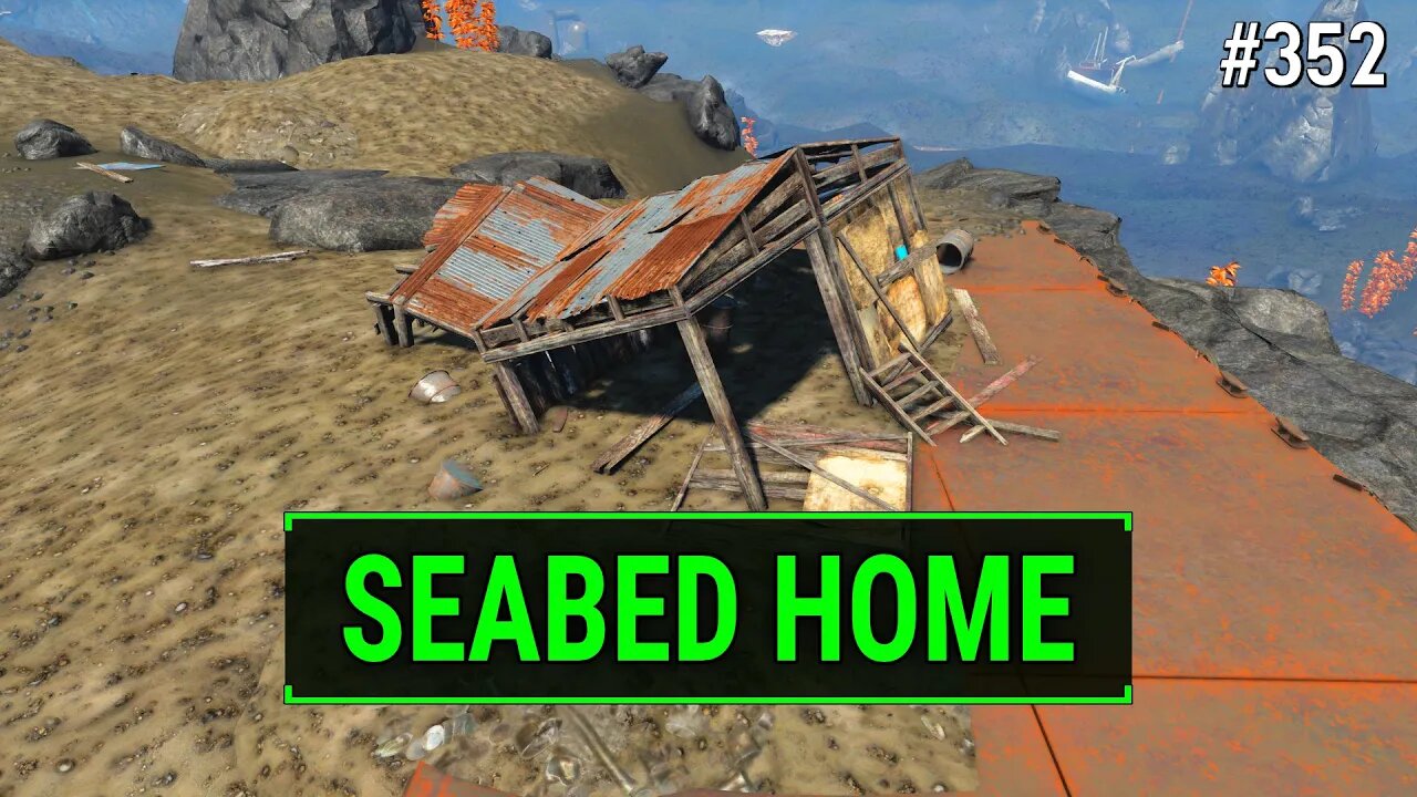 Fallout 4 Unmarked - Exploring this Long Forgotten Seabed Home! | Ep. 352