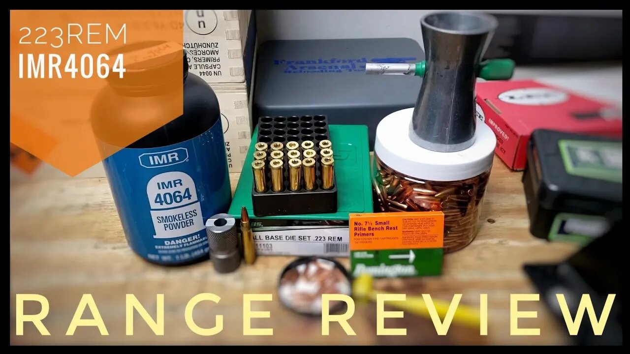 Range Review - 20" 1/9 Bolt Gun VS. 16" 1/7 AR-15 - 223 Rem 55gr BTHP Sierra Seconds + IMR 4064