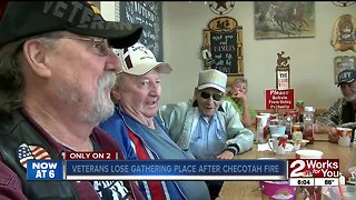 Checotah veterans hope their gathering spot reopens after fire