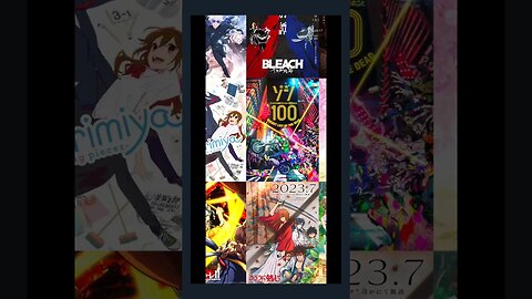 L'incroyable liste des anime du mois de Juillet 2023 !