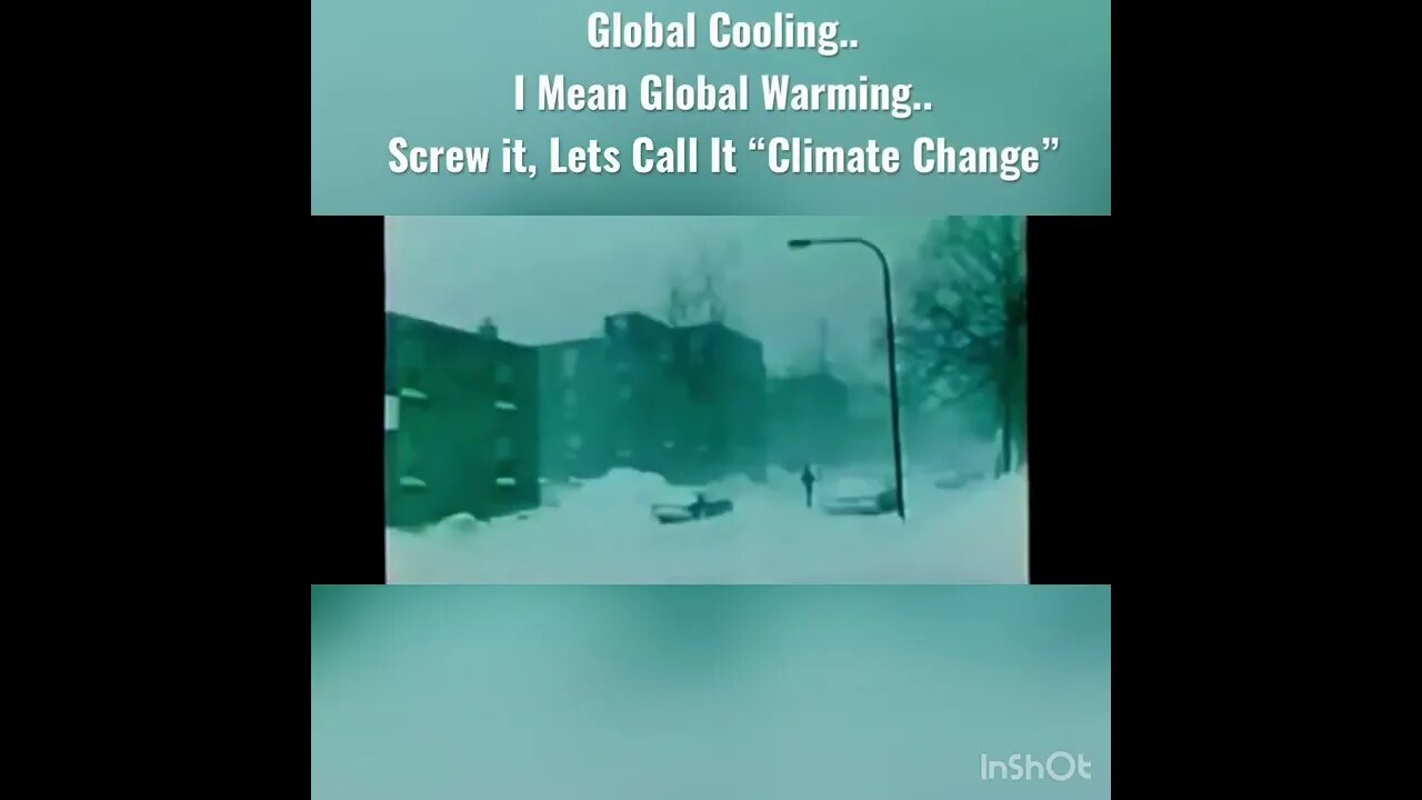 Coming Ice Age?! 🤔🤔 Just Trust The Science, Will Ya!! #globalwarming #climatechange #wef