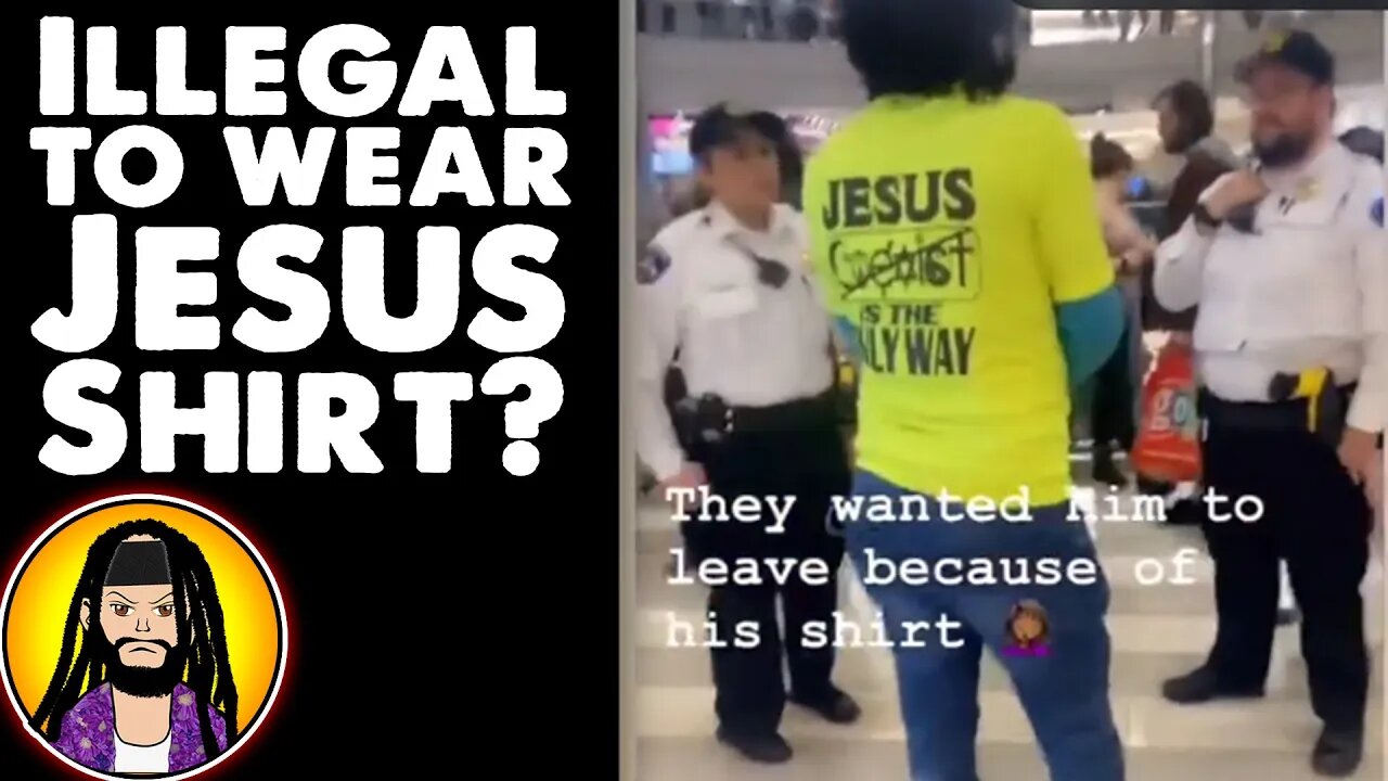 Man Kicked Out of Mall for Wearing Jesus Shirt