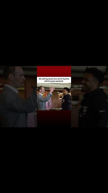 Me talking about how all of my bets did this past weekend