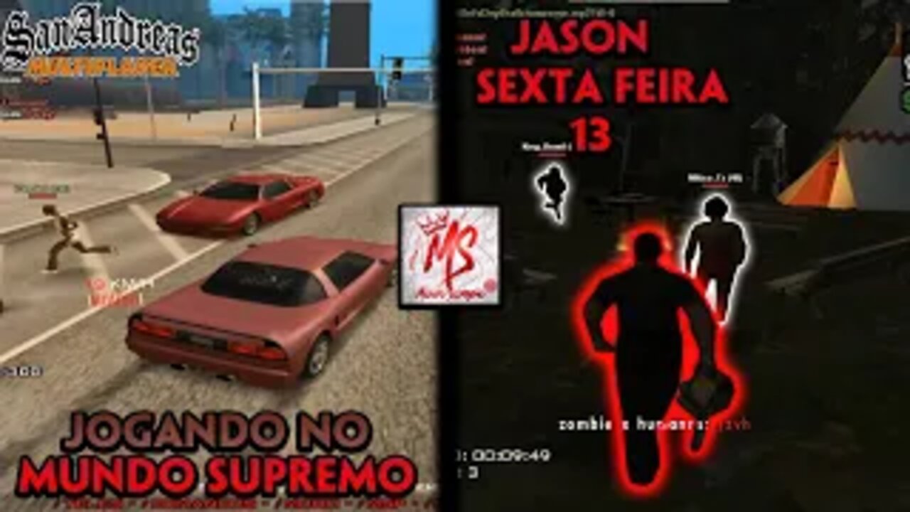 GTA SAMP: JOGANDO no MUNDO SUPREMO e MODO da SEXTA FEIRA 13, o JOGO, no SAMP!!! (MS)