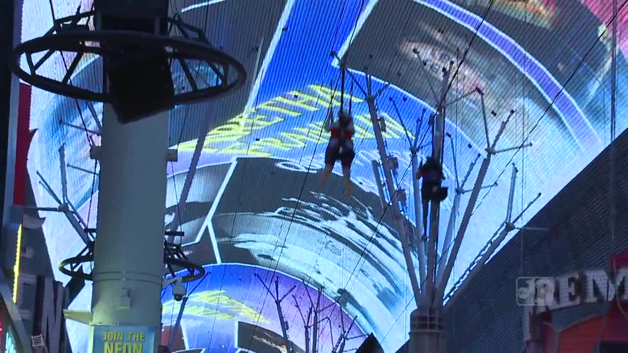 Fremont Street honors the late Aretha Franklin