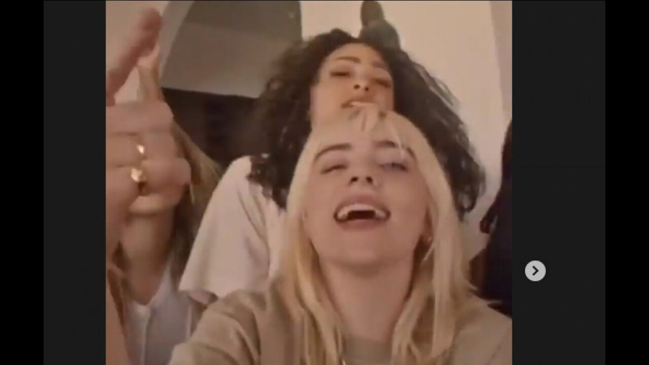 Billie Eilish strips off for her new music video