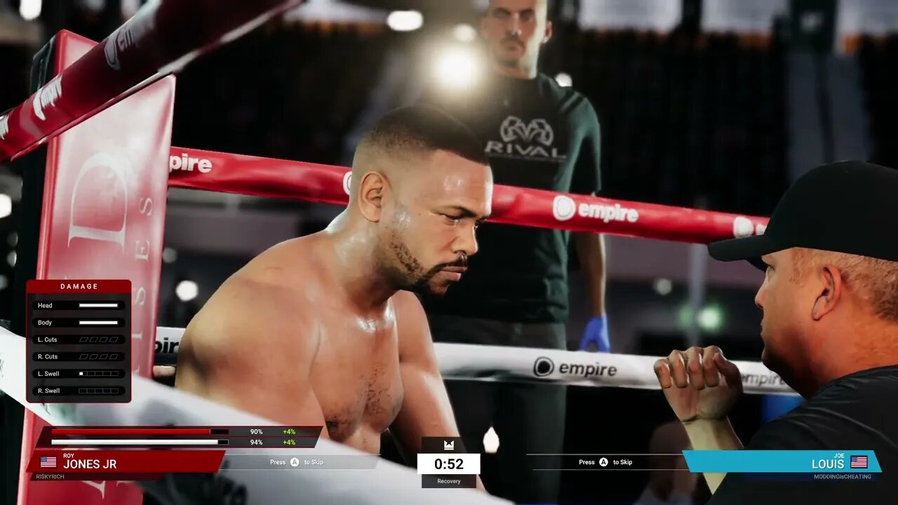 Undisputed Boxing Online Ranked Gameplay Roy Jones vs Joe Louis (Chasing Platinum)