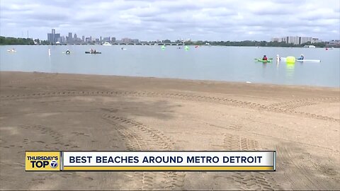 Thursday's Top 7: Best Beaches in Metro Detroit