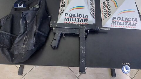 Apreensão da PM: Submetralhadora Artesanal escondida em um Matagal próximo ao Bairro Capim.