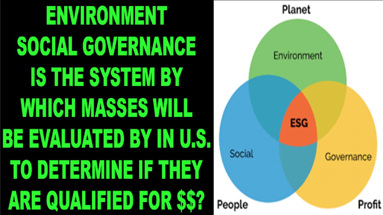 Ep.318 | ENVIRONMENTAL SOCIAL GOVERNANCE WILL BE YOUR NEW FICO SCORE IN FASCISM IN AMERICA