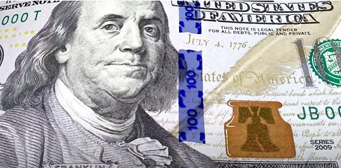 How Money is Printed - 100$ & 100€ Bill