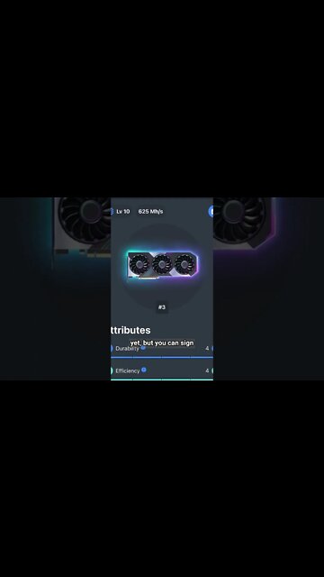 New NFT That Mines Crypto #Shorts