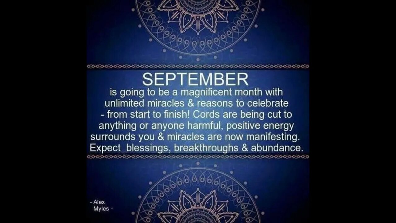 September: The Month of Miracles, Blessings, Breakthroughs and Abundance ~ PrimeDisclosure.com