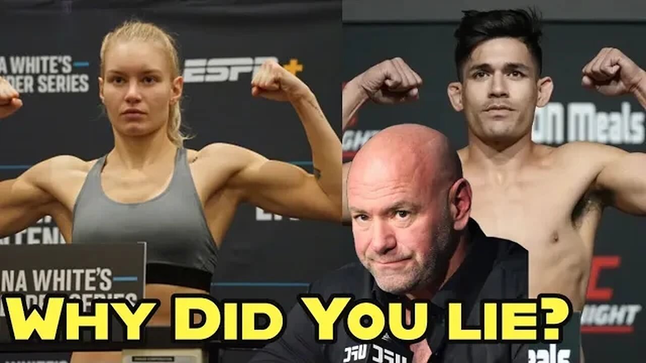 Dana White Outraged UFC 294 Fighters Had Staph Infection and Lied - Blood All Over Her Back