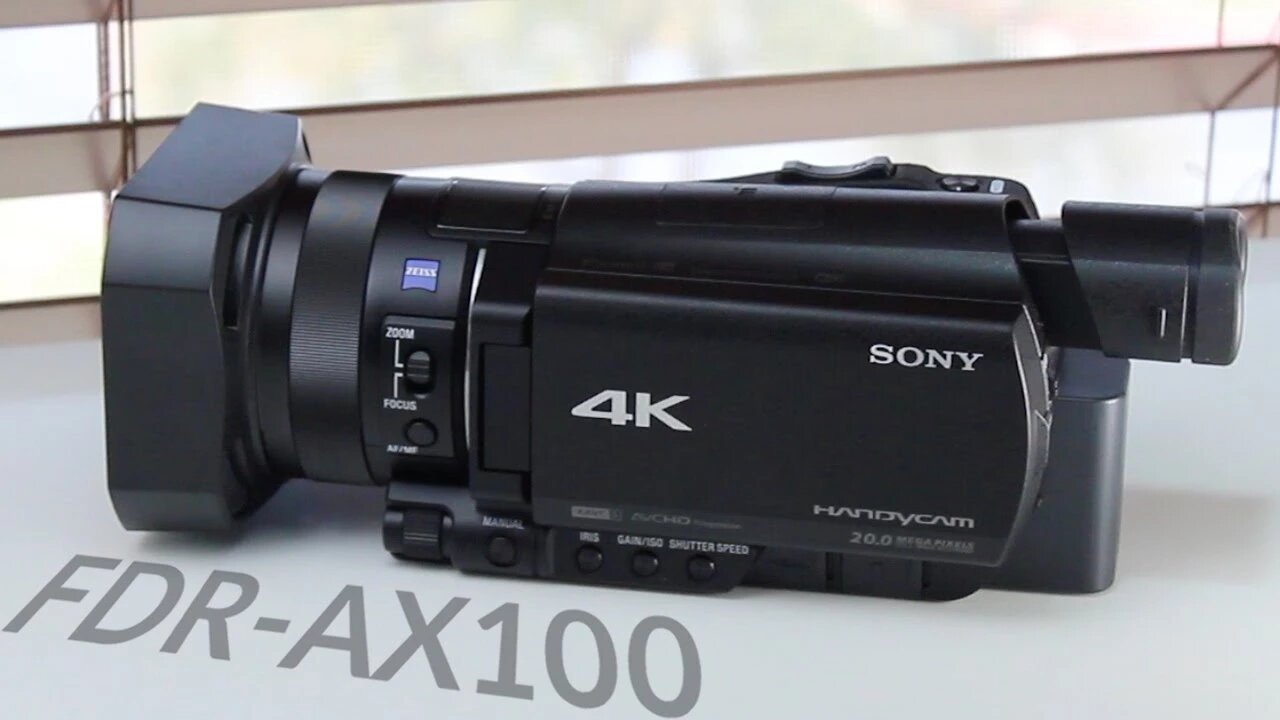 Sony 4K Handycam Unboxing, Overview, & Video Test