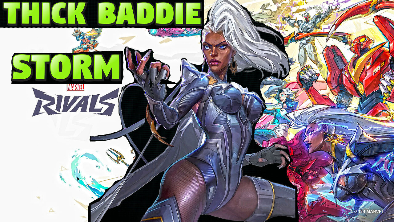 PLAYING WITH THICK BADDIE STORM IN MARVEL RIVALS ⛈️