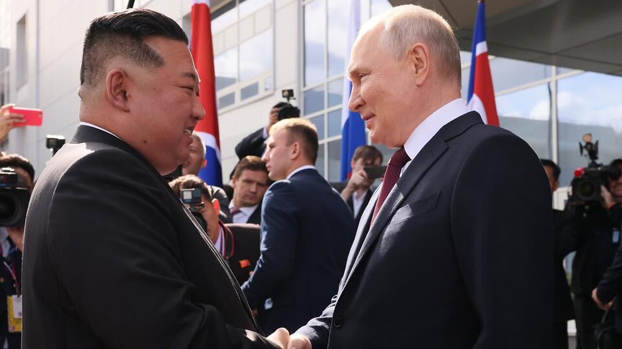 President Putin meets with Kim Jong-un in the DPRK