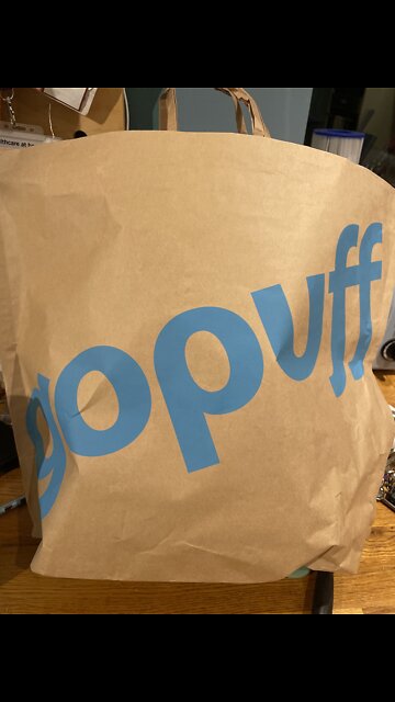 Go Puff 50% off discount post