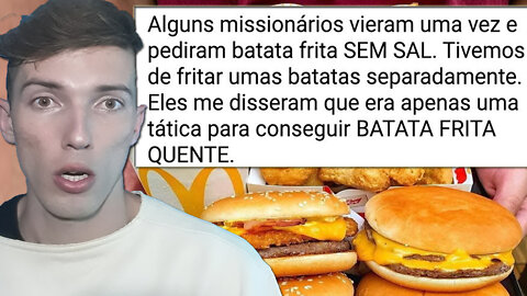 Funcionários contaram as histórias mais curiosas da época em que trabalharam em um McDonald’s