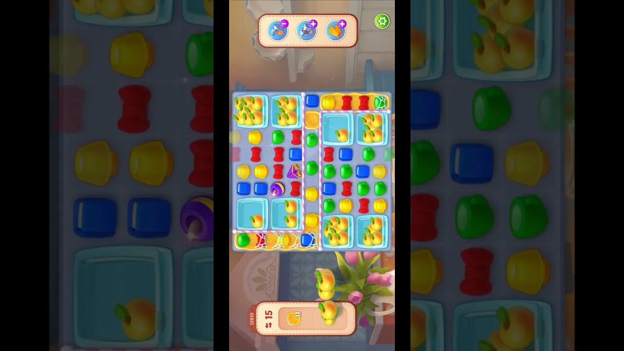 Shorts Playrix Homescapes Gameplay Walkthrough Level 12809-010