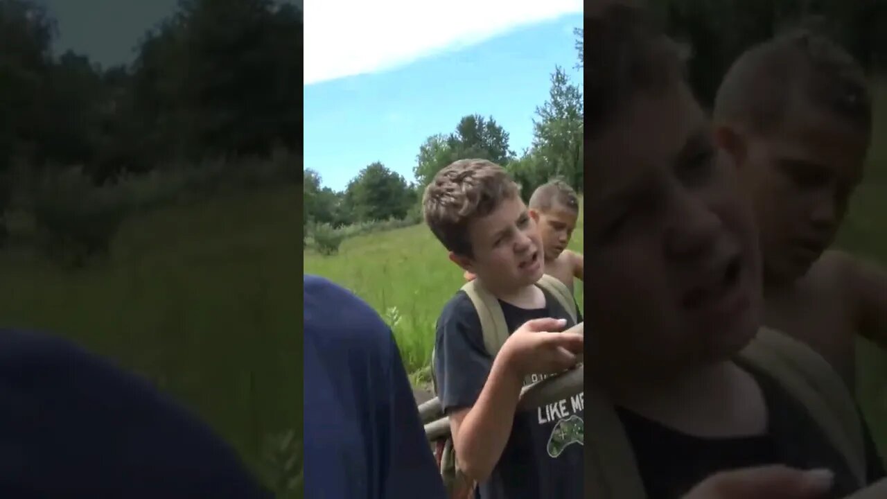 these kids made a hangout spot at an abandoned WW2 base