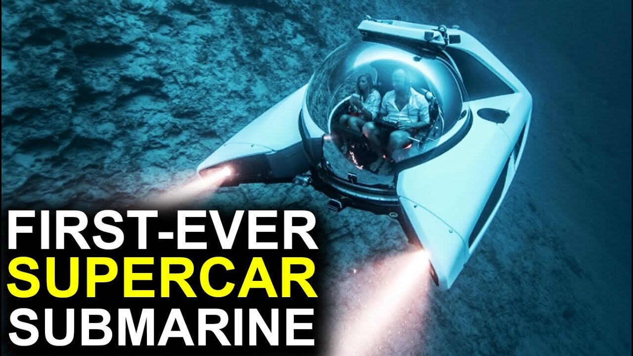 The First Supercar Submarine In The World