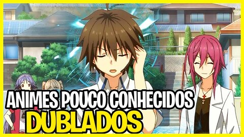 10 animes incríveis Dublados que você provavelmente não conhece