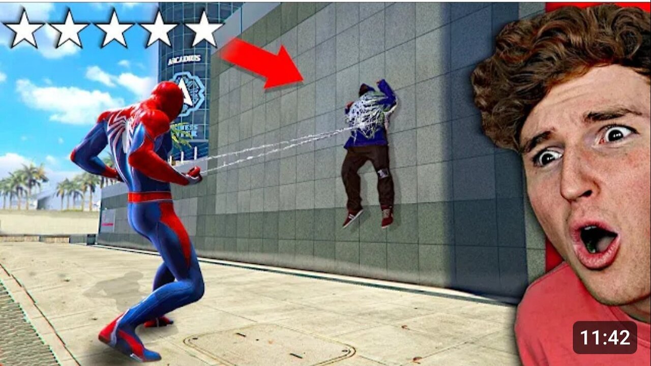 spiderman in GTA 5