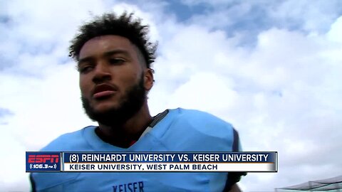 Keiser stuns No. 8 Reinhardt with late go-ahead touchdown